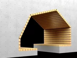 Concealed Parametric Bench  3D model