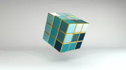 cube rubik 3D model