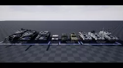 Custom Military Vehicles - Props - CMV Full Pack Low-poly 3D model