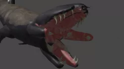 Deep sea monster 3D model