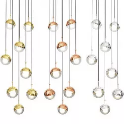 Dora 3 Led Linear Suspension Light by Seed Design 3D model