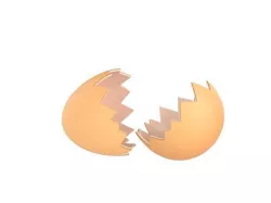 Egg Shell 3D model