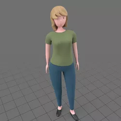 Female 3D model