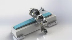 Flat Drip Irrigation Pipe Machine Part 3D model