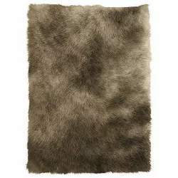 Fluffy rectangular carpet 3D model