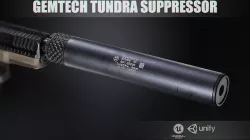 Gemtech Tundra Suppressor 9mm Low-poly 3D model