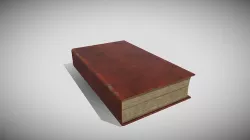 Generic Old Book Low-poly 3D model