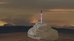 glowing two handed sword 3D model