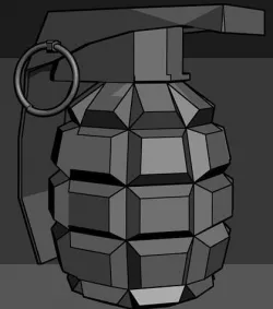 grenade 3D model