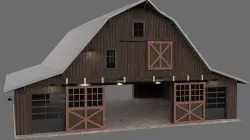 Hangar Barn 3D model