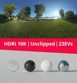 Hdri - Lake And Nature Texture