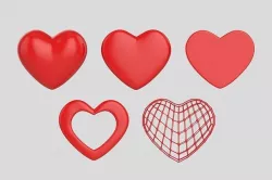 Heart Shape 3D model