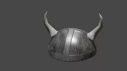 helmet  Low-poly 3D model