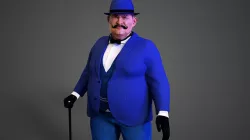 Hercules Poirot 3D model