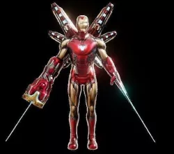 iron man Mark 85 Endgame 3D model