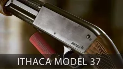 Ithaca Model 37 Low-poly 3D model
