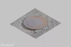 Kanlyuk B Manhole Scan 3D model