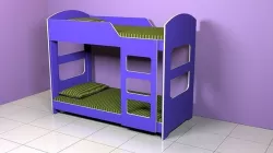 Kids Bunk Bed 3D model