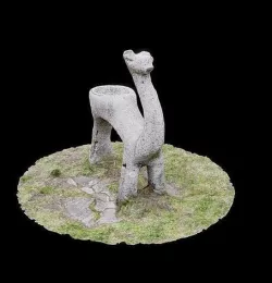 Lama Sculpture 3D model