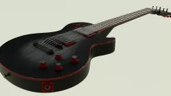 Les Paul Goth 3D model