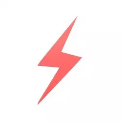 Lightning Emblem v1 004 Low-poly 3D model
