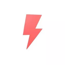Lightning Emblem v2 004 Low-poly 3D model