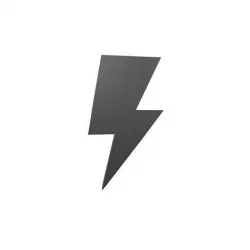 Lightning Emblem v2 005 Low-poly 3D model