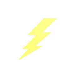 Lightning Emblem v3 002 Low-poly 3D model