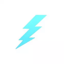 Lightning Emblem v3 003 Low-poly 3D model
