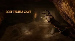 Lost Temple Cave Low-poly 3D model