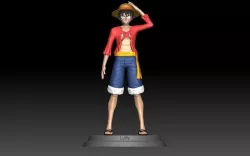 Luffy 3D model