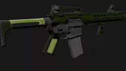 M4 GUN 3D model