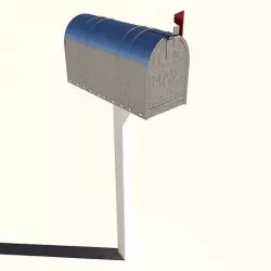 Mail box 3D model