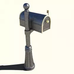 Mail box 3D model