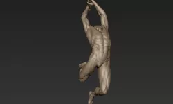 Male Full Body Sculpt Pose 3 3D model