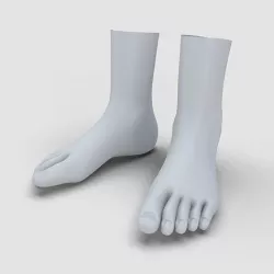 Man Feet 3D model