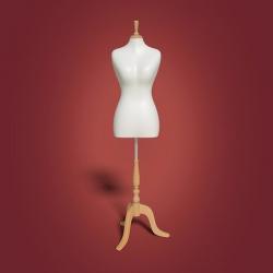 STL file Bust Sexy Female Mannequin Stand - Low Poly 👤・3D printing design  to download・Cults