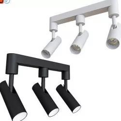MIB 3 directional ceiling light Nordlux 3D model
