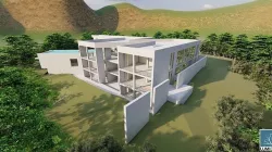 Model of PRINGIERS HOUSE by TADAO ANDO 3D model