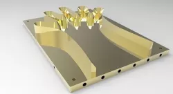 Mold for PE Glove Machine 3D model