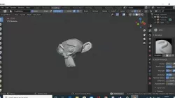 Monkey head 3D model