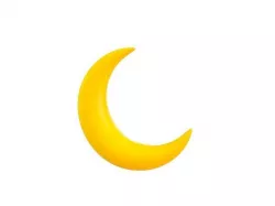 Moon Symbol 3D model