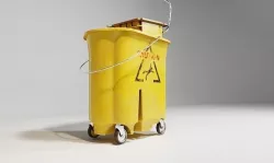 Mop and Bucket with 4k pbr textures Low-poly 3D model