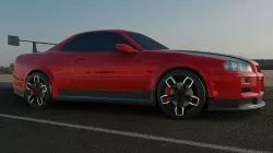 Nissan Gtr-r34 3d model 3D model