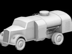 Opel Blitz fuel cistern 3D model