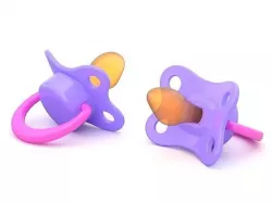 Pacifier Model 01 3D model
