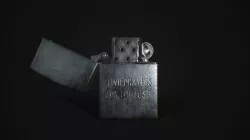 PBR Low-poly Zippo 3D Model - Textures and UVs Included Low-poly 3D model
