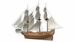 Pirate sailing ship 3D model