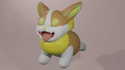 POKEMON ELEKTRO CORGI 3D model