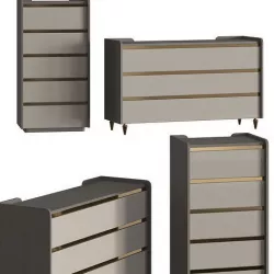 Reiggi Anna Sideboards 3D model